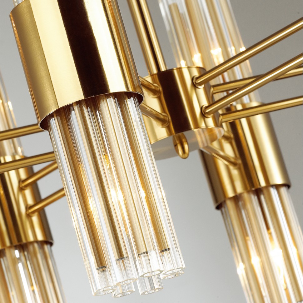 4786/12 ODEON LIGHT подвесная люстра VIKETA, 6 плафонов, 12 ламп Е14, диаметр 62см