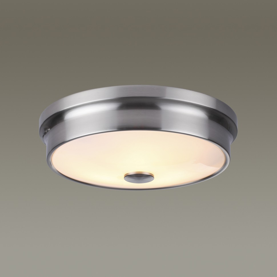 4825/3C Odeon Light Настенно-потолочный светильник MARSEI, 325мм, Е14*3*40W, никель