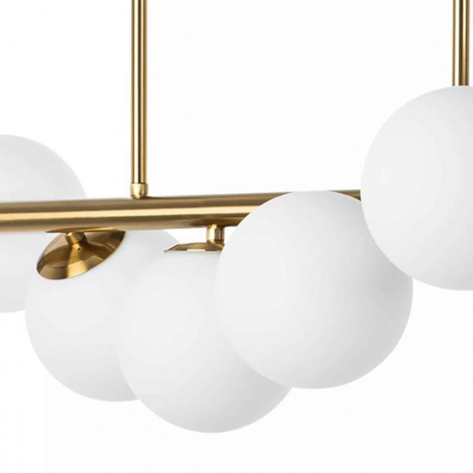 815183 LIGHTSTAR подвесная люстра на штанге Croco, латунь, Е14*8*40W