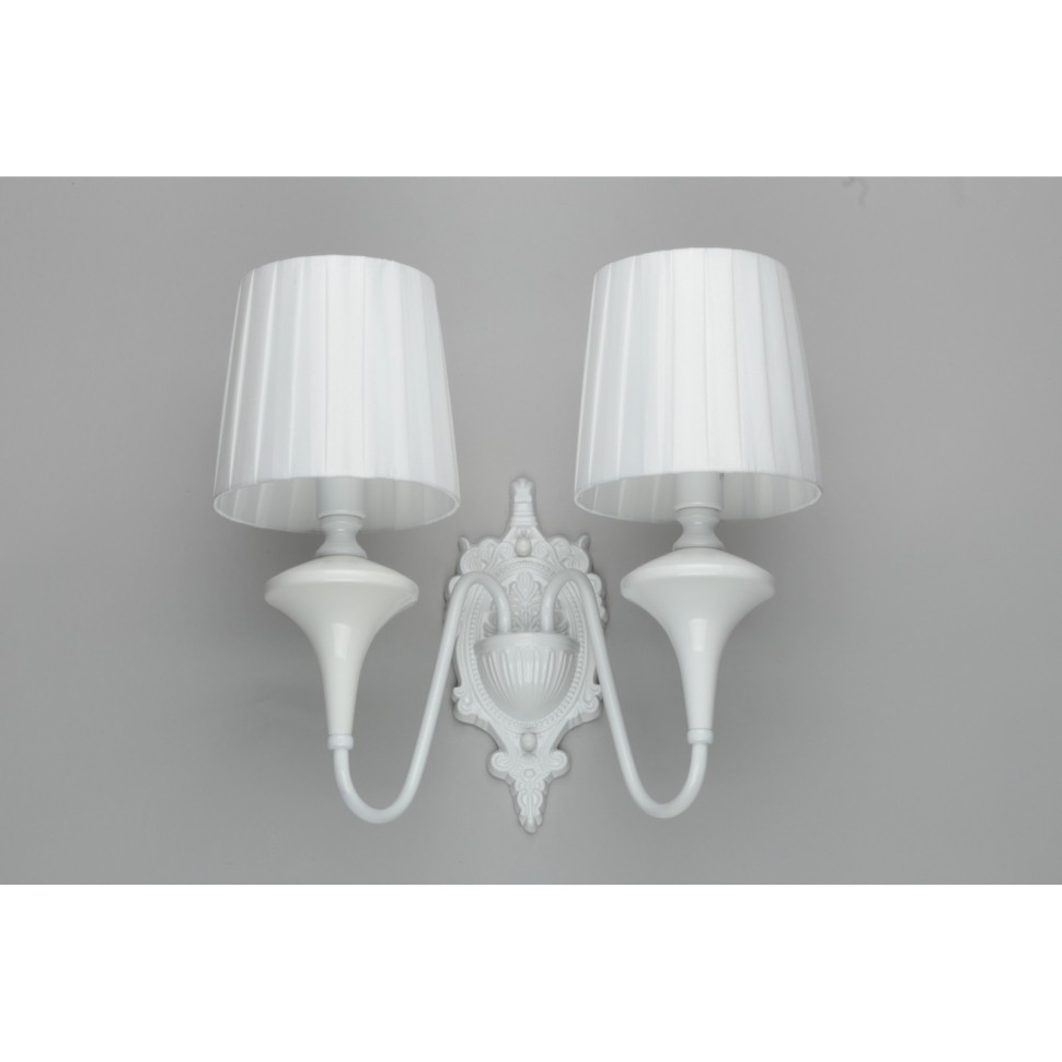 OML-72501-02 OMNILUX белое бра Monsano, E14*2*40W