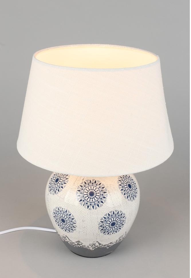 OML-16804-01 OMNILUX настольная лампа керамика Salutio