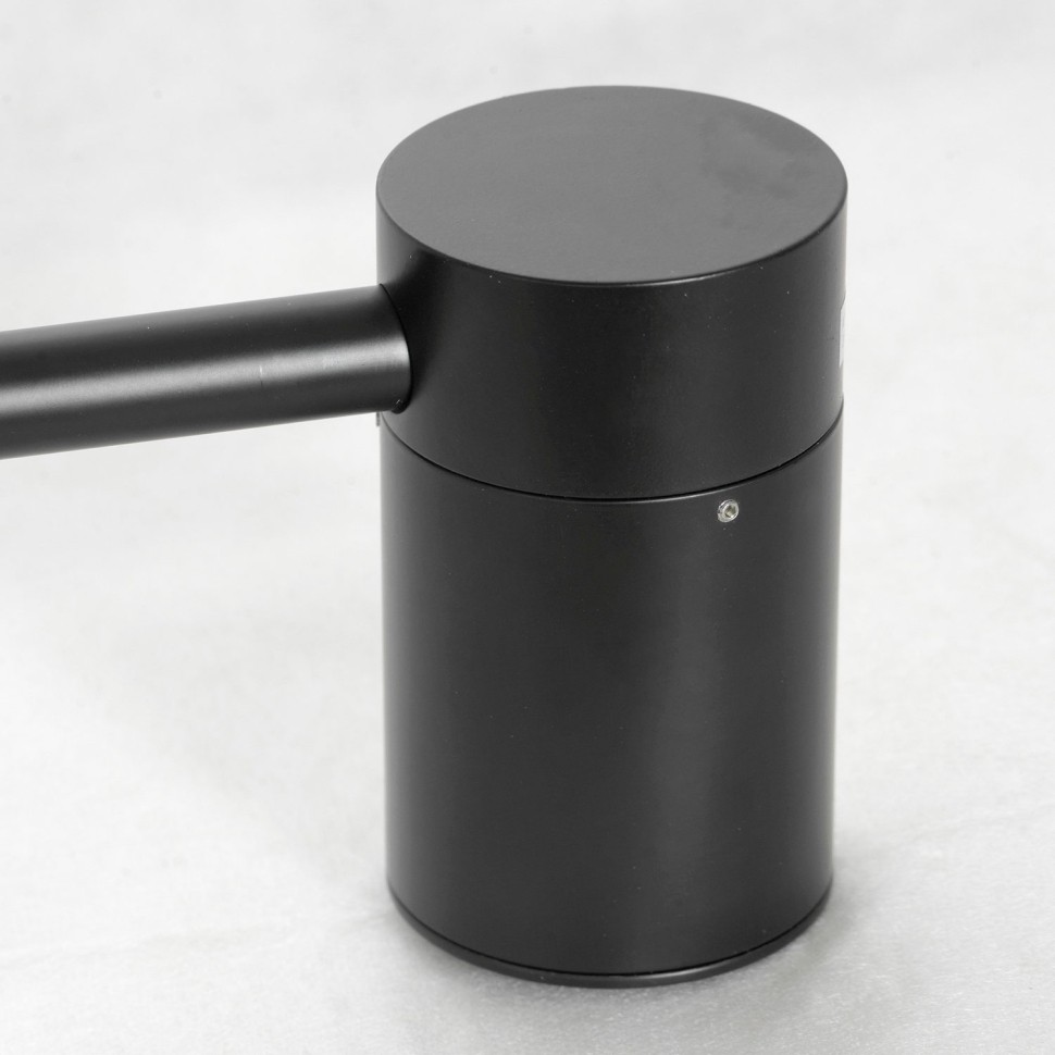 LSP-7034 LUSSOLE Loft настенный светильник Bridgeport, черный, светодиодный, 8W, 3500K