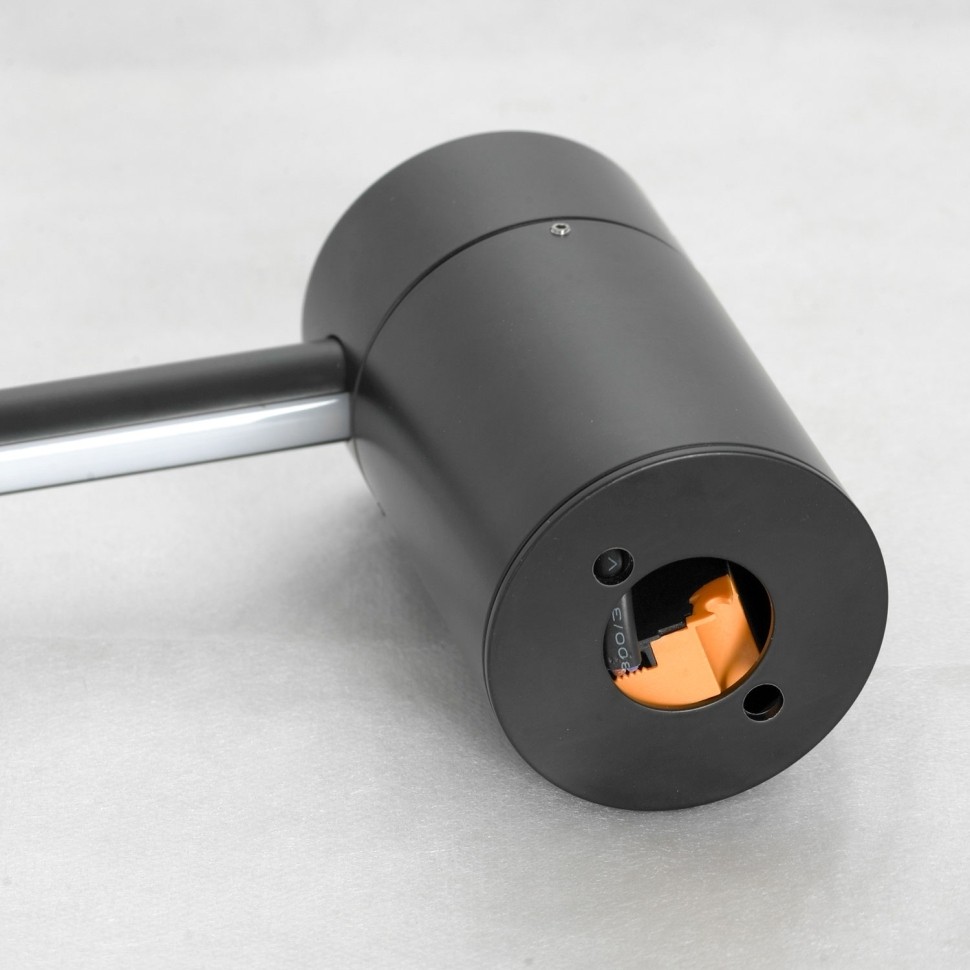 LSP-7034 LUSSOLE Loft настенный светильник Bridgeport, черный, светодиодный, 8W, 3500K