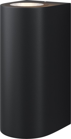 O044WL-02B MAYTONI Slat черная архитектурная подсветка IP54, GU10*2*10W