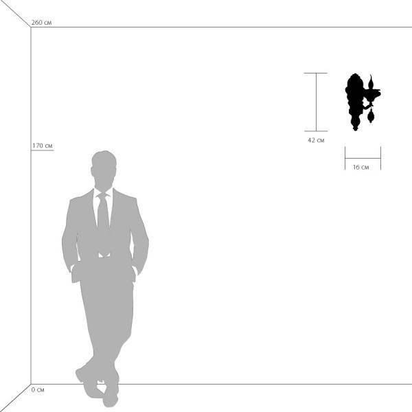 695612 Osgona Бра MELAGRO