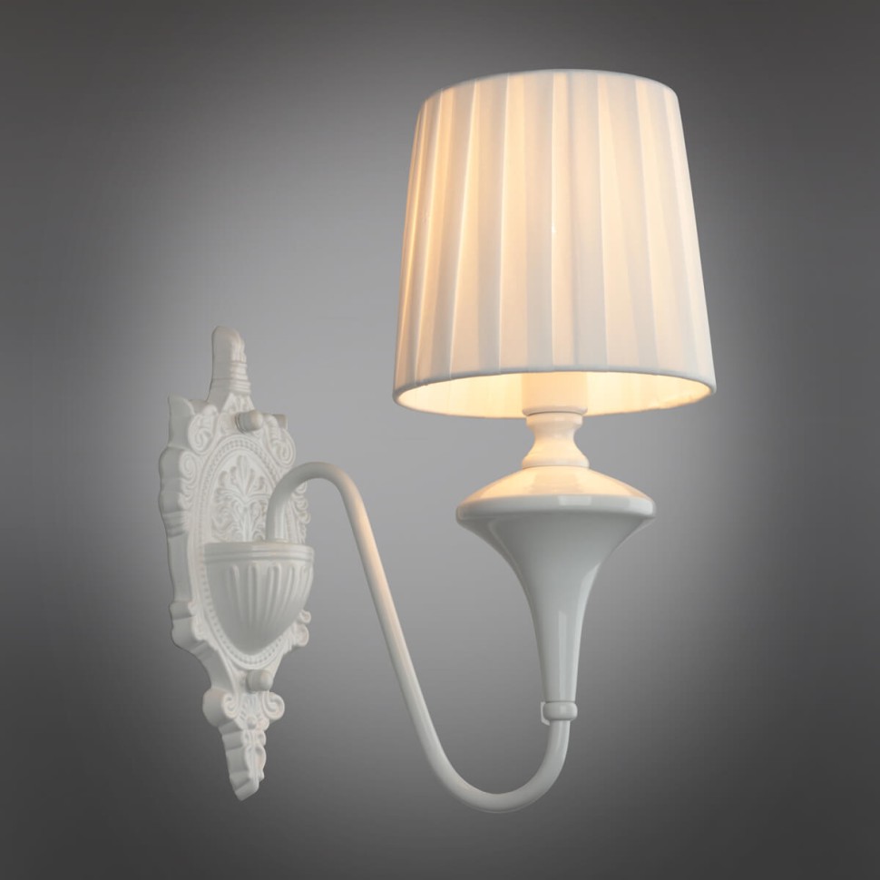 OML-72501-01 OMNILUX белое бра Monsano, E14*1*40W