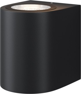 O044WL-01B MAYTONI Slat черная архитектурная подсветка IP54, GU10*1*10W