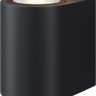 O044WL-01B MAYTONI Slat черная архитектурная подсветка IP54, GU10*1*10W