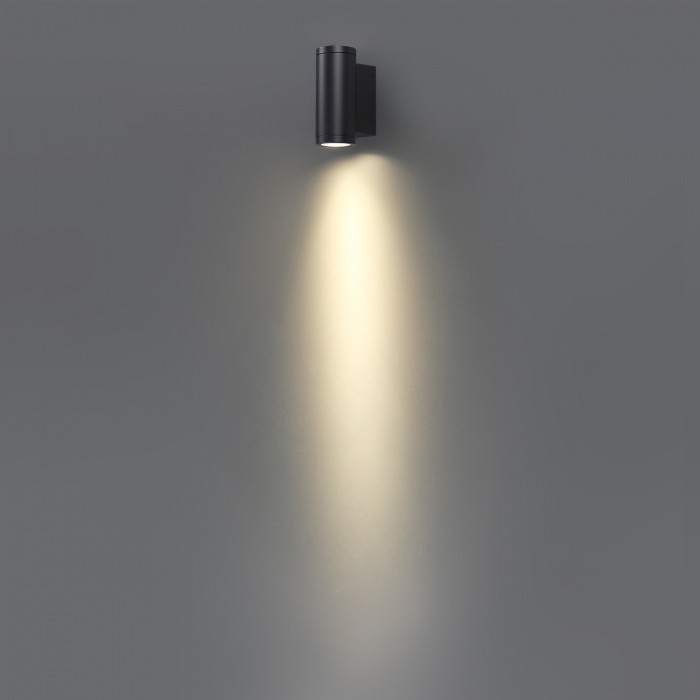 7071/7WL ODEON LIGHT NATURE черная светодиодная архитектурная подсветка LONG, металл, IP65, 8W, угол рассеивания 15°, 3000K