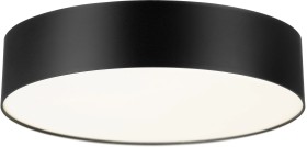 CL755291 CITILUX черный светодиодный настенно-потолочный накладной светильник Bart, 24W, 4000K, IP40, 295мм диаметр