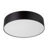 CL755291 CITILUX черный светодиодный настенно-потолочный накладной светильник Bart, 24W, 4000K, IP40, 295мм диаметр