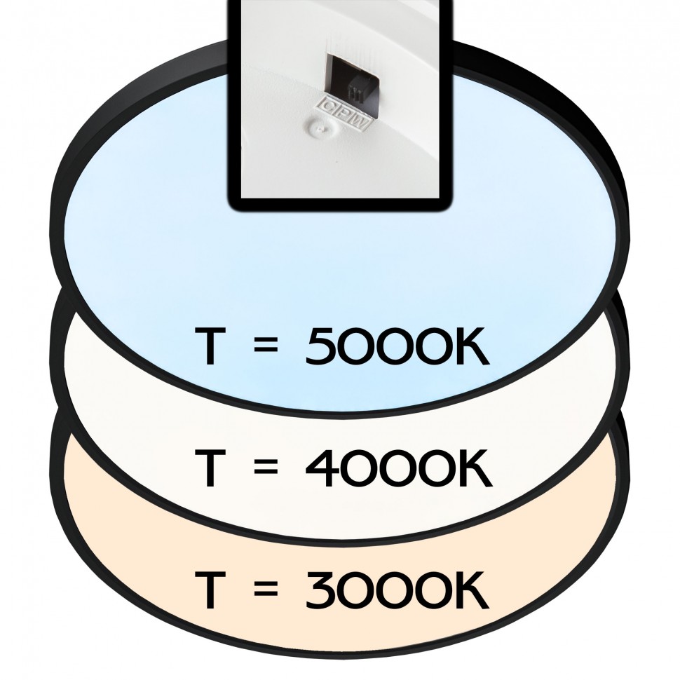 CL738401V Citilux Светильник накладной Бейсик Черный