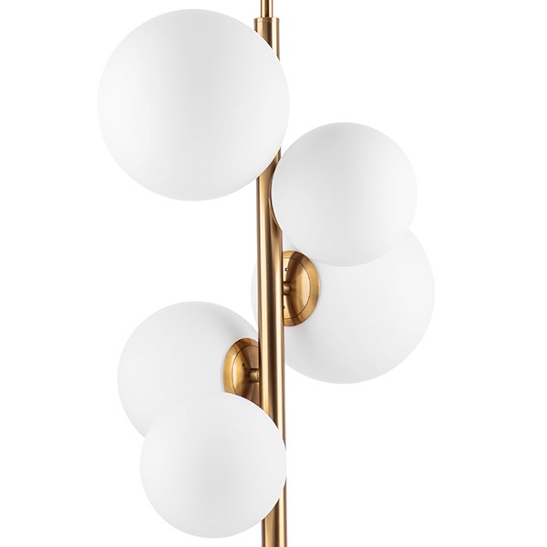 815053 LIGHTSTAR подвесной светильник Croco, латунь, Е14*5*40W