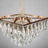 OML-72603-08 OMNILUX Arenella подвесная люстра хрусталь квадрат 45х45см