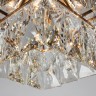 OML-72603-08 OMNILUX Arenella подвесная люстра хрусталь квадрат 45х45см