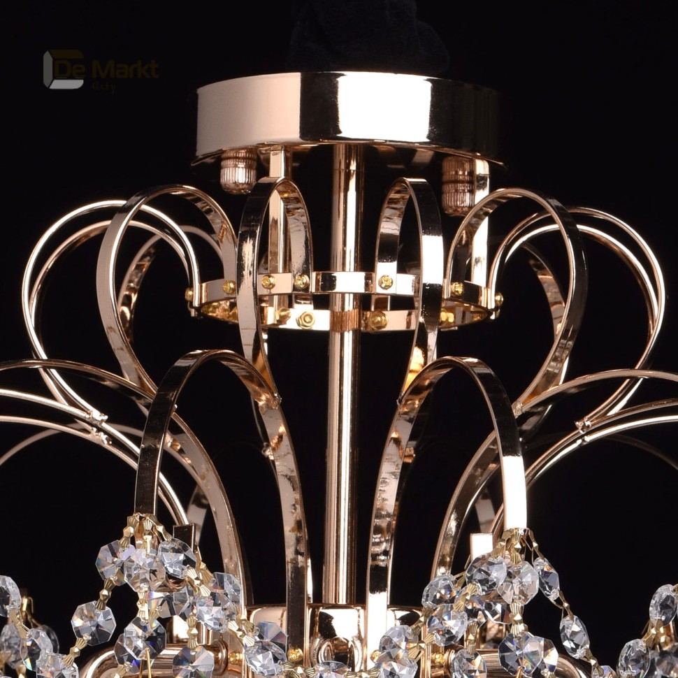 464017006 DeMarkt City Люстра потолочная хрустальная Бриз