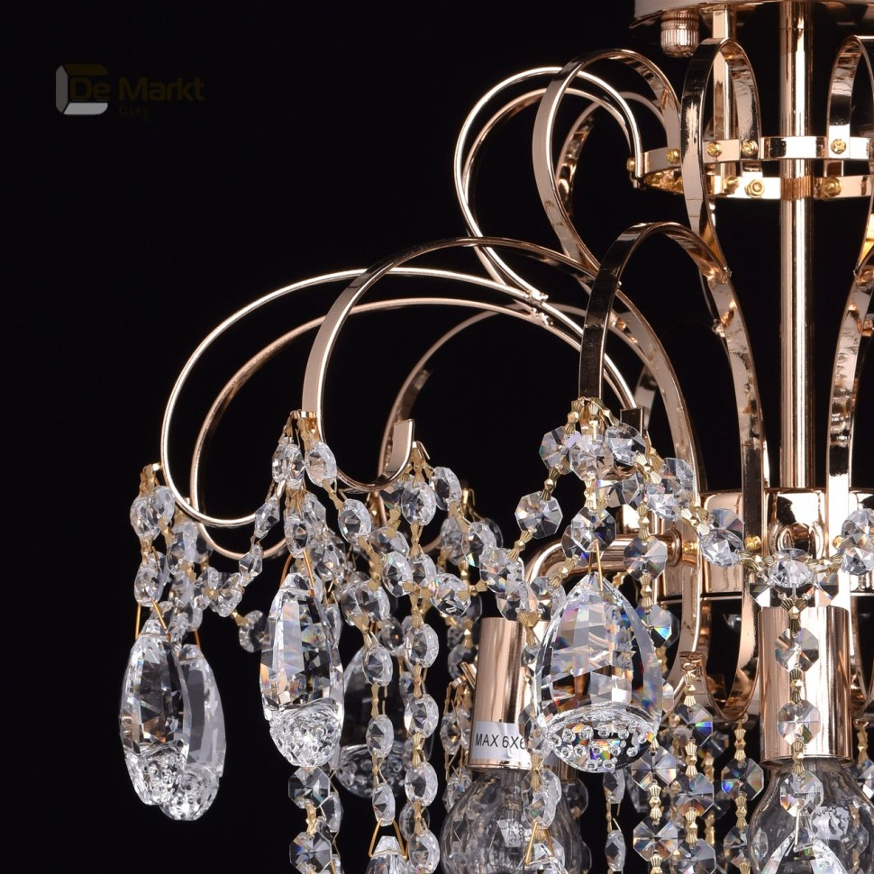 464017006 DeMarkt City Люстра потолочная хрустальная Бриз