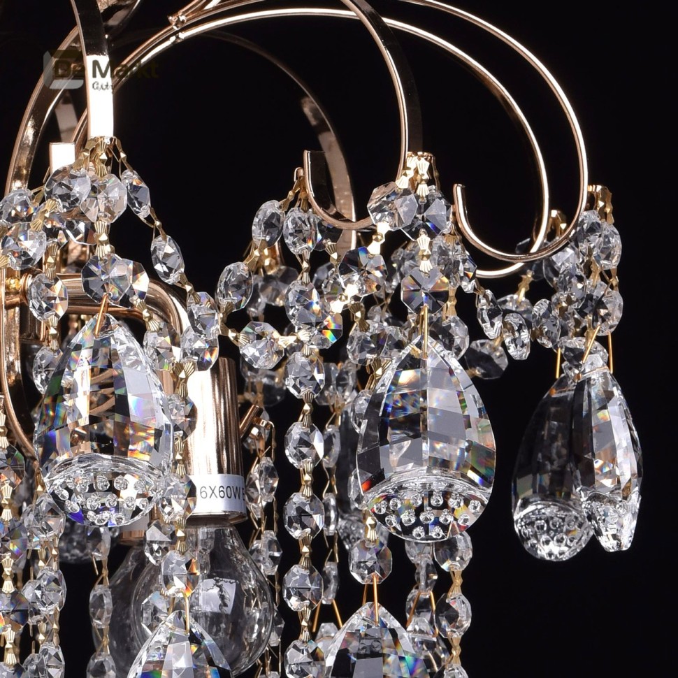 464017006 DeMarkt City Люстра потолочная хрустальная Бриз
