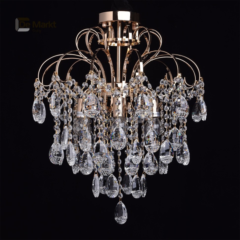 464017006 DeMarkt City Люстра потолочная хрустальная Бриз