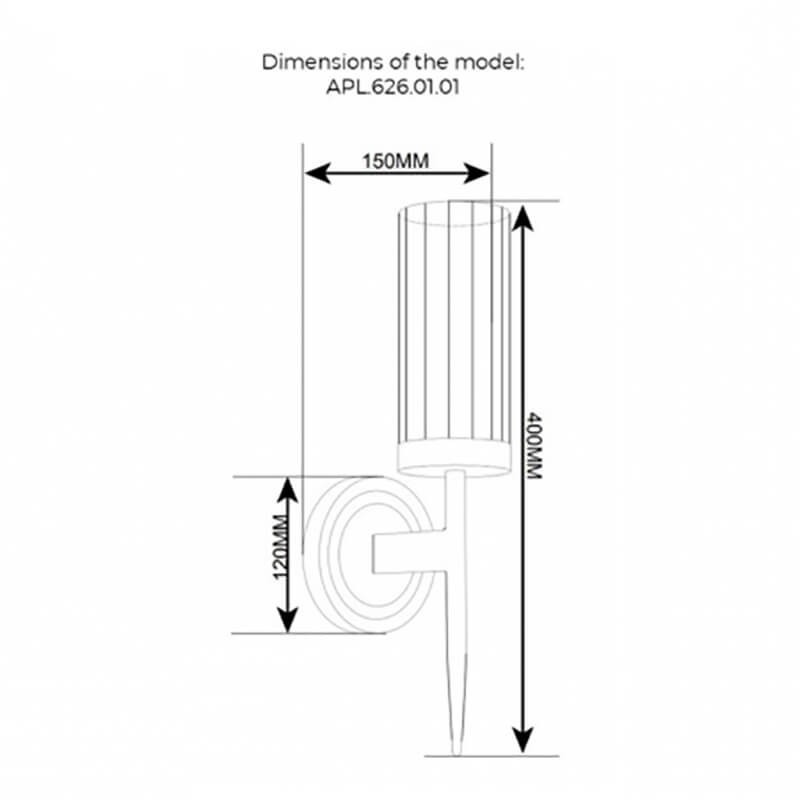 APL.626.01.01 APLOYT настенное бра Klaris, бронза