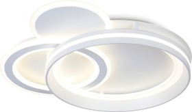 FA8511 Ambrella Белый потолочный светодиодный светильник Acrylica Disk, с пультом, 143W, 3000-6400К