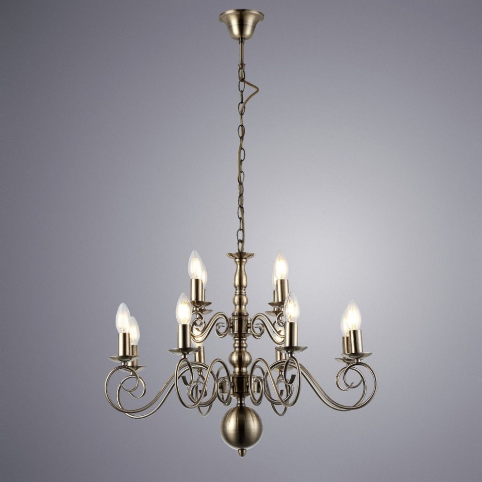 A1129LM-12AB Arte Lamp Подвесная люстра ISABEL