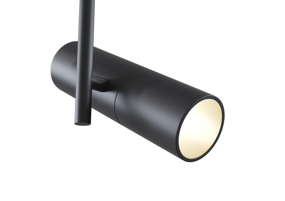 TR005-1-GU10-B Maytoni Technical Черный трековый светильник Elti Unity GU10*1*10Вт (однофазный) 220V
