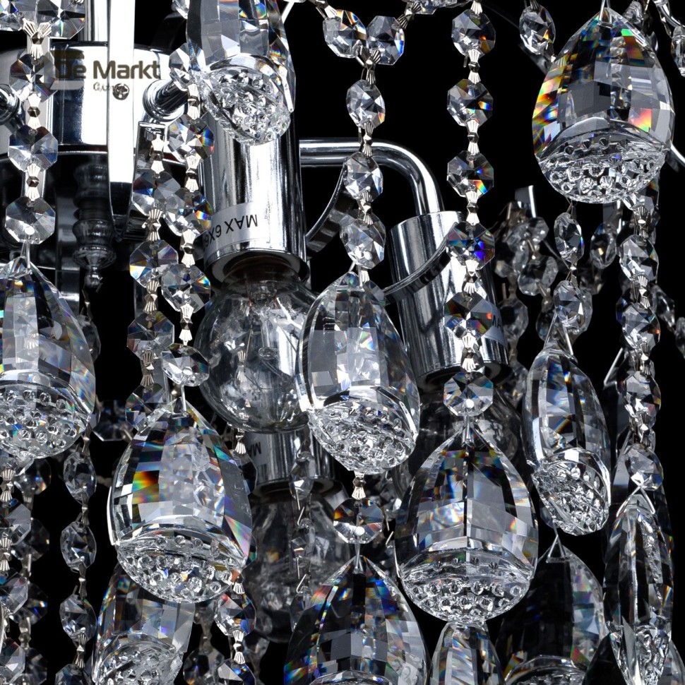 464017106 DeMarkt City Люстра потолочная хрустальная Бриз