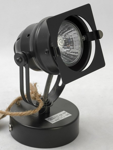 LSP-9118 Lussole Спот черный Лофт 