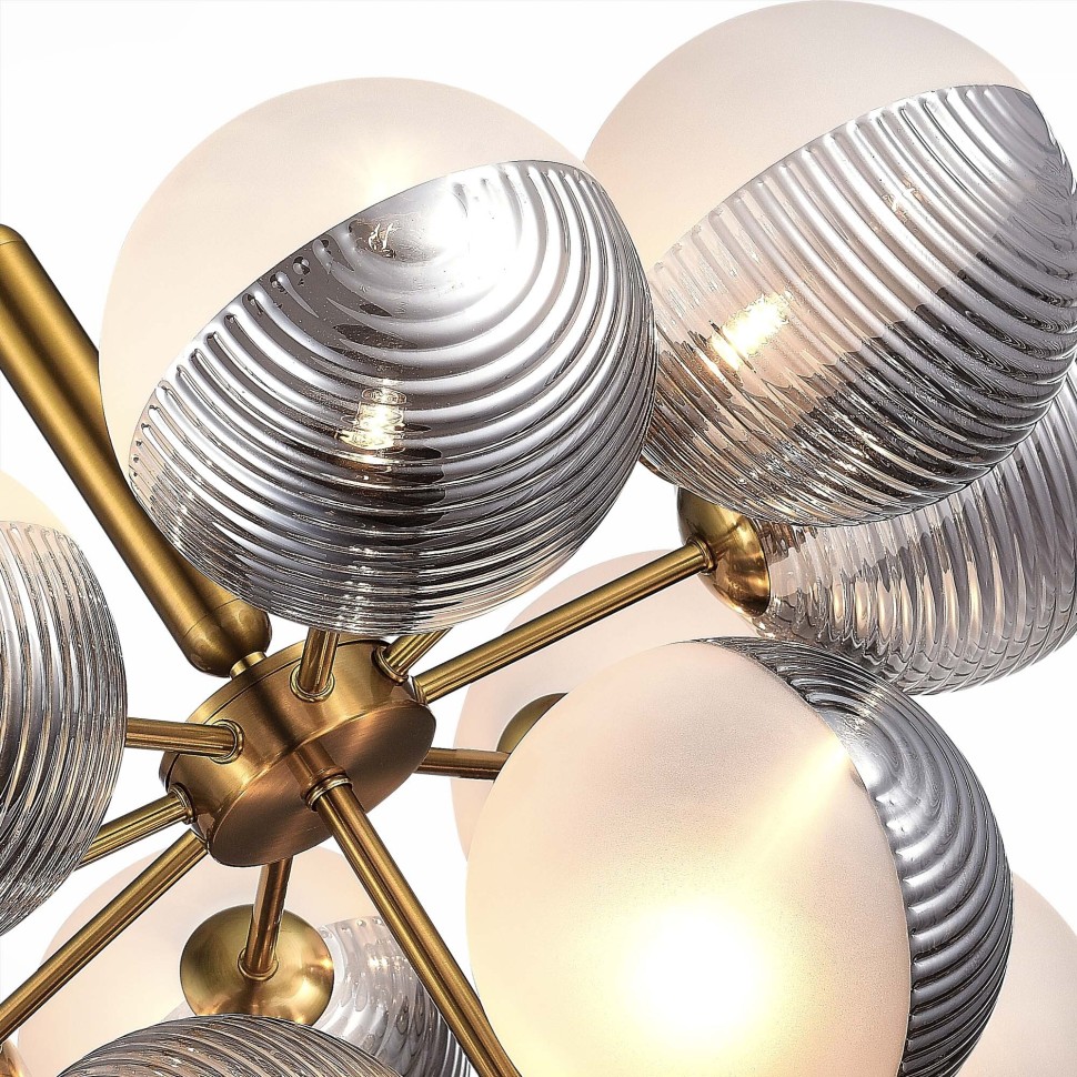 SLE1096-203-13 EVOLUCE Подвесной светильник на штанге Aveiro, золото, G9*13*5W