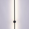 LSP-7036 LUSSOLE Loft настенный светильник Bridgeport, черный, светодиодный, 12W, 3500K