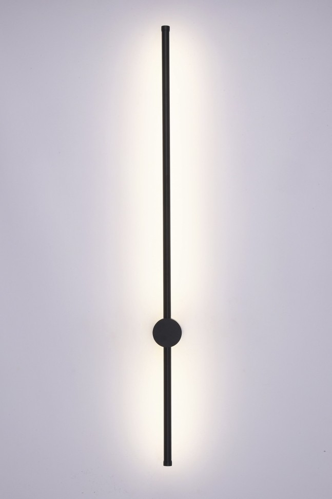 LSP-7036 LUSSOLE Loft настенный светильник Bridgeport, черный, светодиодный, 12W, 3500K