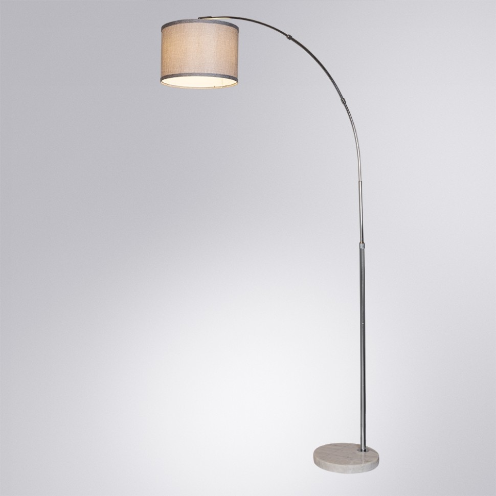 A4060PN-1CC ARTE LAMP Торшер Paolo, 188см, хром, серый