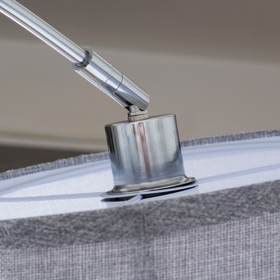 A4060PN-1CC ARTE LAMP Торшер Paolo, 188см, хром, серый