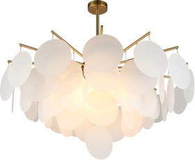 OML-67407-08 Omnilux Lerici потолочная люстра на штанге E14*8*60W, 85см диаметр