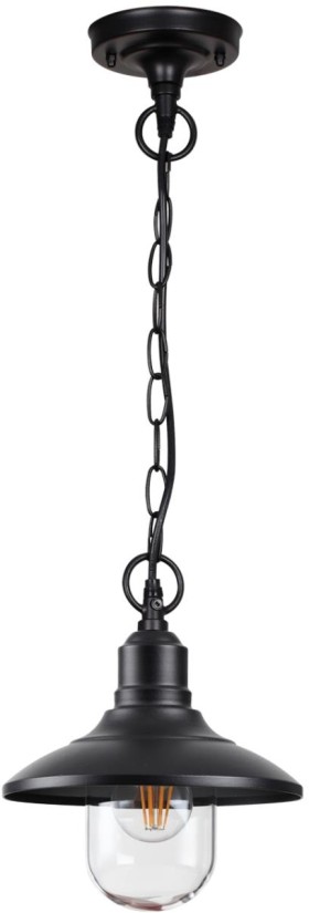 4965/1 ODEON LIGHT черный уличный подвесной светильник Campa IP44, E27*1*60W