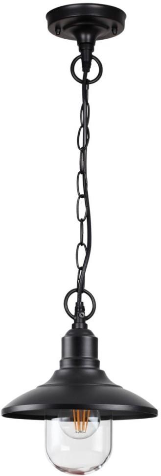 4965/1 ODEON LIGHT черный уличный подвесной светильник Campa IP44, E27*1*60W
