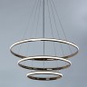 A2198SP-3GO ARTE LAMP подвесная светодиодная люстра 3 кольца Meridiana с пультом, 145W, 3000-6000K, 80-60-40см диаметр, золото