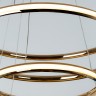 A2198SP-3GO ARTE LAMP подвесная светодиодная люстра 3 кольца Meridiana с пультом, 145W, 3000-6000K, 80-60-40см диаметр, золото