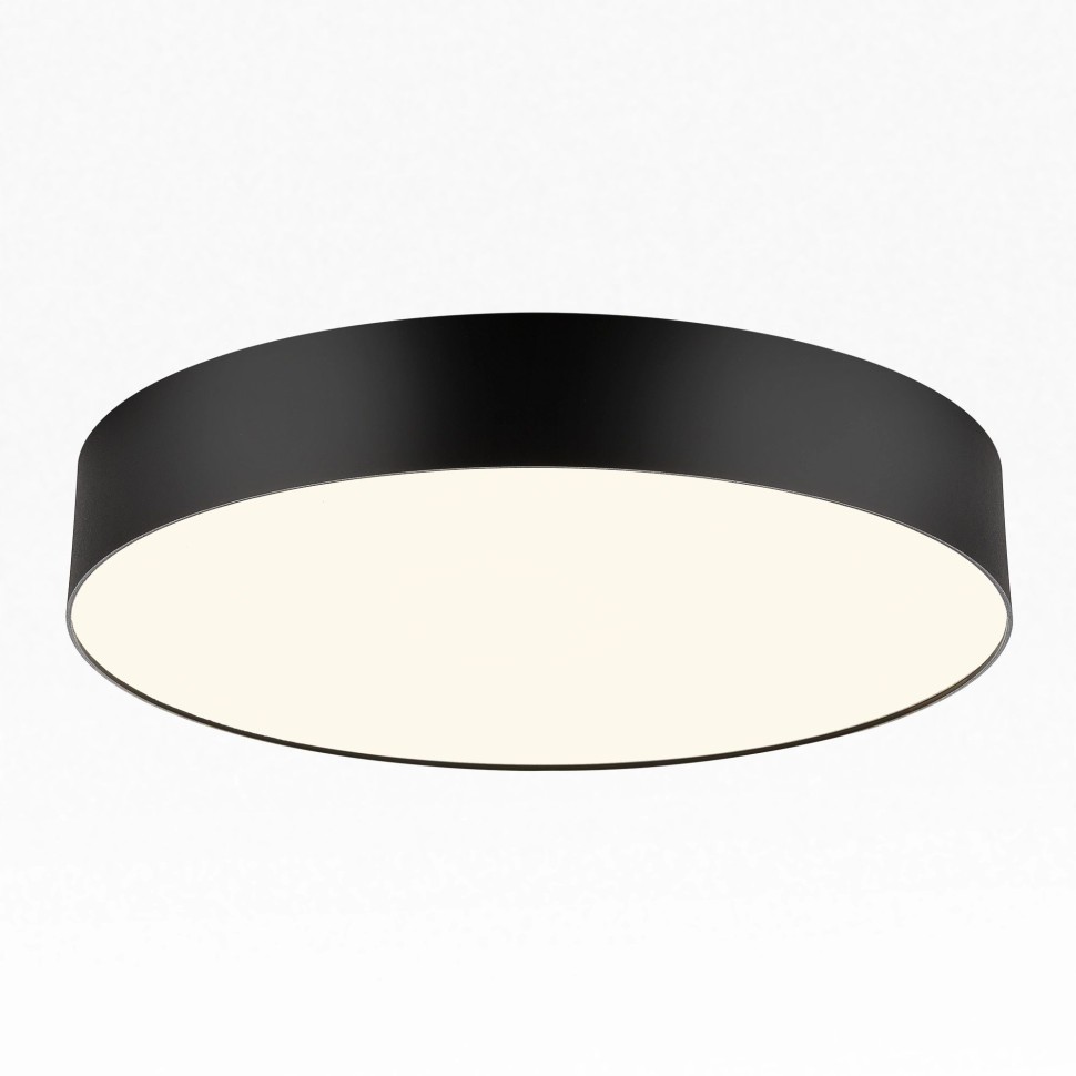 CL755391 CITILUX черный светодиодный настенно-потолочный накладной светильник Bart, 40W, 4000K, IP40, 390мм диаметр
