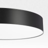 CL755391 CITILUX черный светодиодный настенно-потолочный накладной светильник Bart, 40W, 4000K, IP40, 390мм диаметр
