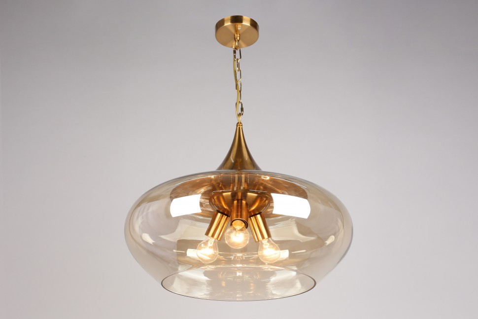 APL.601.06.03 APLOYT подвесной светильник Franko, бронза, бежевый