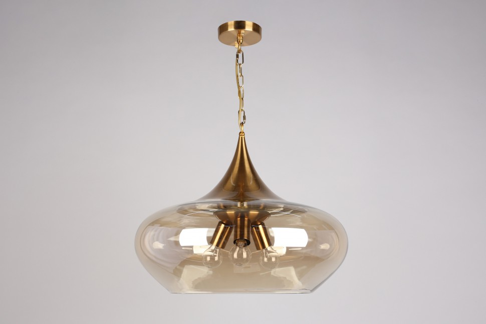 APL.601.06.03 APLOYT подвесной светильник Franko, бронза, бежевый