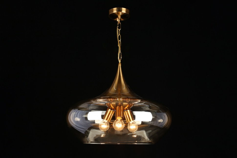 APL.601.06.03 APLOYT подвесной светильник Franko, бронза, бежевый