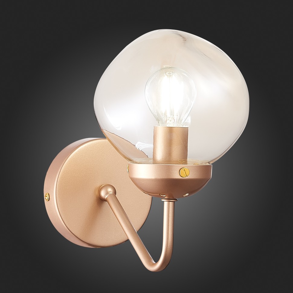 SLE155701-01 EVOLUCE настенный светильник More, матовое золото