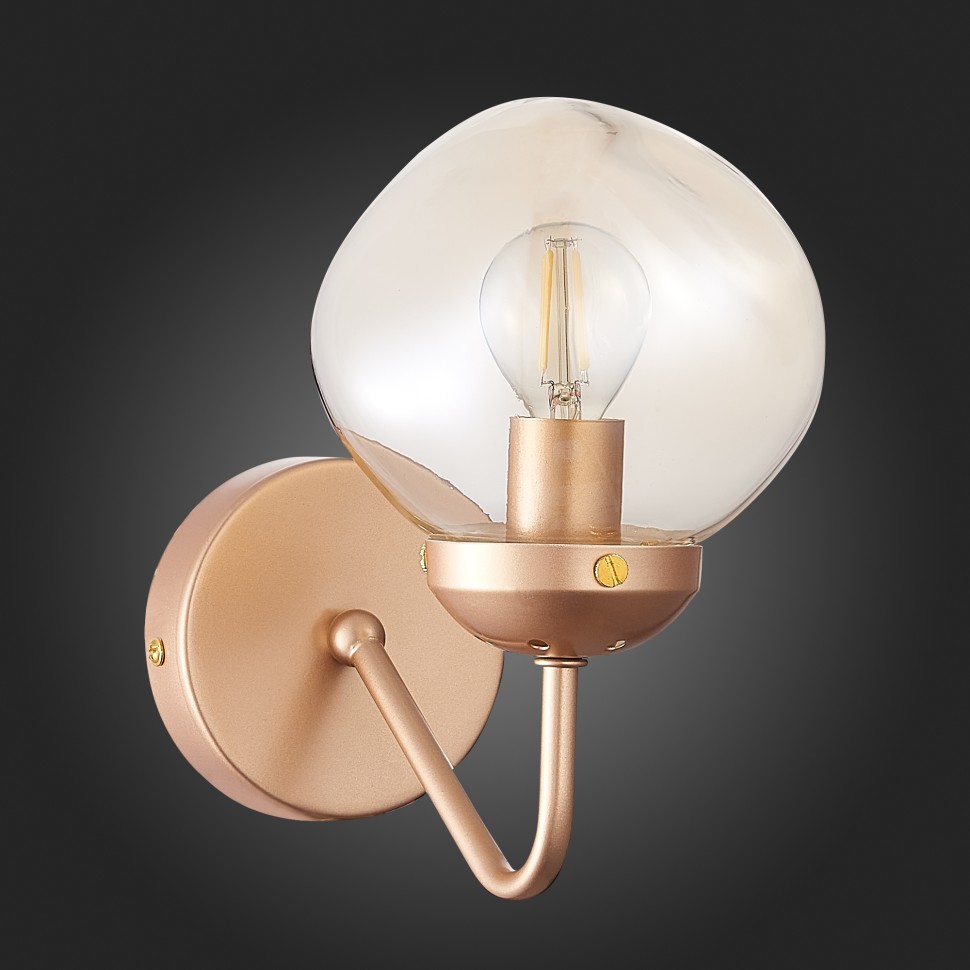 SLE155701-01 EVOLUCE настенный светильник More, матовое золото