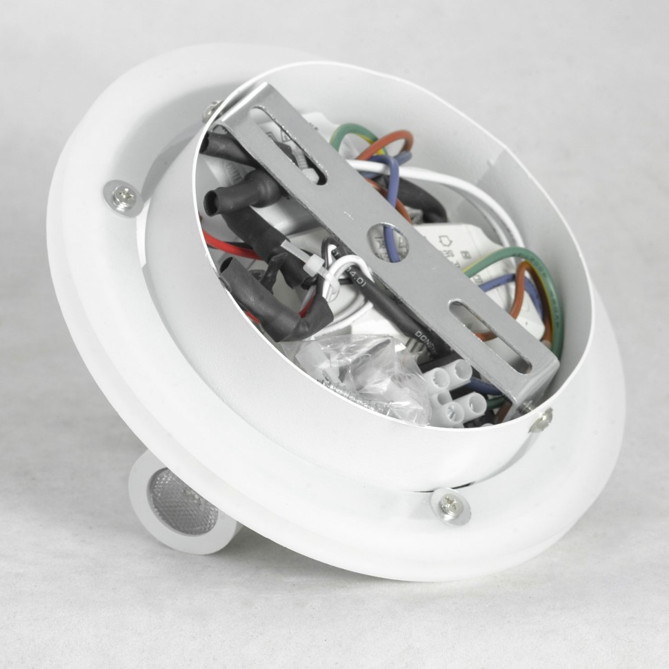 LSP-8236 LUSSOLE LGO Cozy белое светодиодное бра с двойным светом 3+3W и выключателями