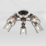 70111/5 Eurosvet Astor потолочная люстра Лофт, черный, E27*5*60W