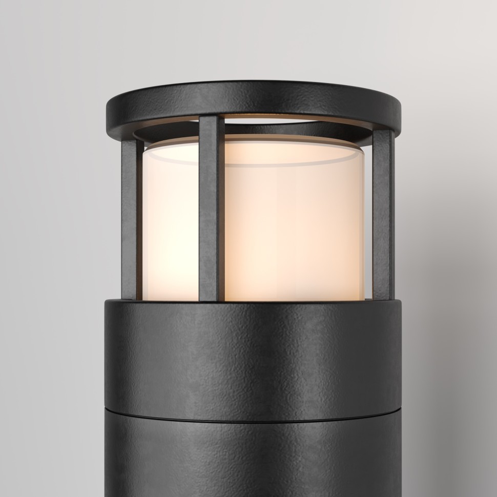 O011FL-L6B MAYTONI Наземный светодиодный светильник Wolseley Road, IP54, 6W, 3000K, 50см, черный