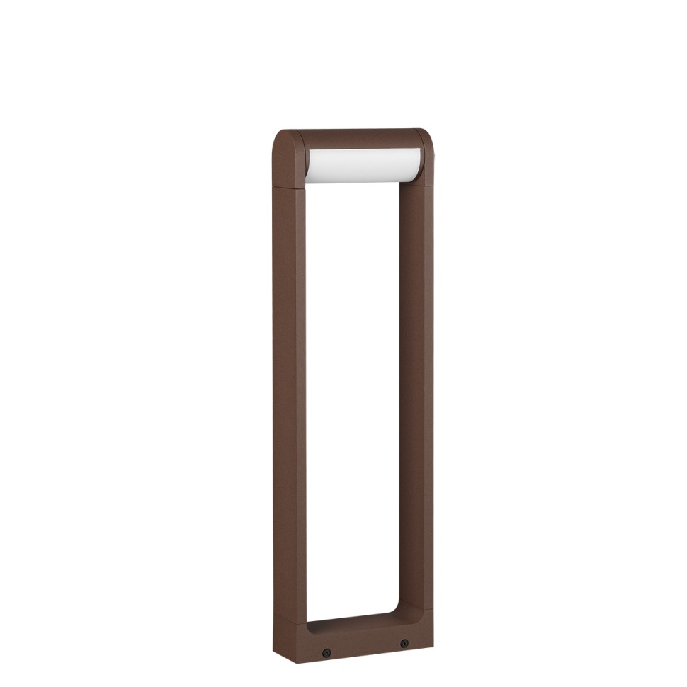 7118/12GL ODEON LIGHT NATURE Ландшафтный светодиодный светильник TWINSET, коричневый/металл IP65, 12W, 900Лм, 3000K, угол рассеивания 120°, 60см, подвижный плафон